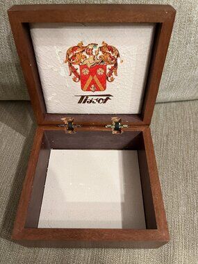 Tissot Wooden Watch Presentation Box Made in Italy